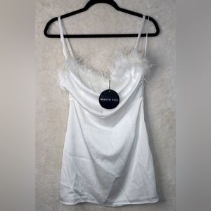 Brand new white mini dress